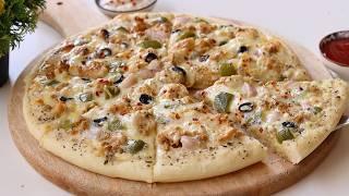 Perfect Homemade Pizza  Malai Boti Pizza Recipe by (YES I CAN COOK)