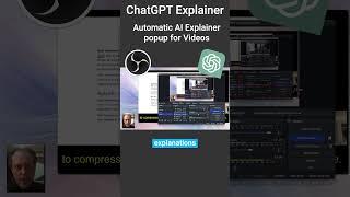 #obs #ai explainer popup with #chatgpt #tutorial