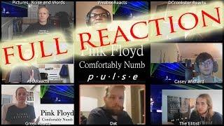 FULL MULTI REACTION Pink Floyd Pulse Comfortably Numb / MULTI REACT-A-THON