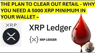 THE PLAN TO CLEAR OUT RETAIL-5000 XRP needed as MINIMUM RESERVE