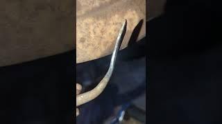 Drum brake adjustment on a c3500 Chevy Silverado #mechanic #countrylife