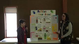 Nathan - Homeschool Science Fair -2018 - Rethink Your Drink