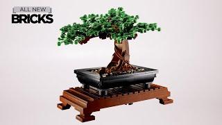 Lego Botanical Collection 10281 Bonsai Tree Speed Build