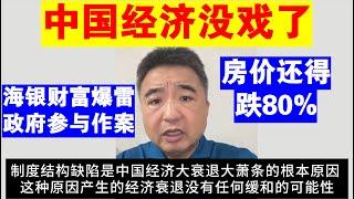 翟山鹰：为什么说中国经济没戏了丨房价还得再跌70%-80%丨海银财富爆雷 所有政府部门人员参与作案