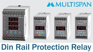 Din Rail Protection Relay