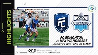 HIGHLIGHTS: FC Edmonton vs HFX Wanderers (August 28, 2022)