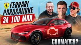 Тестируем НОВЫЙ Ferrari Purosangue! Коллекция Nissan GT-R. Давидыч и Kozloww в Дубае!