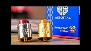 Aequitas RDA From Hellvape & AmbitionZ Vaper Review, issues & good customer service.