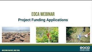 EOCA Project Funding Application Webinar