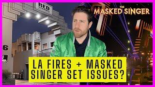 Did the Masked Singer Set Catch Fire?