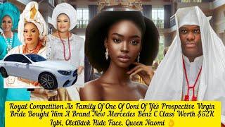 Royal Competition As Ooni Of Ife  Received Brand New Mercedes-Benz Queen Naomi 