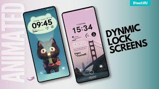 Dynamic Lock Screen Themes for Xiaomi HyperOS | Best HyperOS lock screen themes