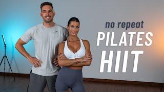 30 Min Full Body Pilates HIIT Workout - Low Impact, No Equipment, No Repeats