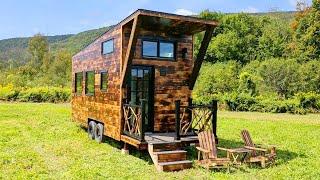 The Most Beautiful Tiny House On Wheels, I've Ever Seen | Living Design Tiny House