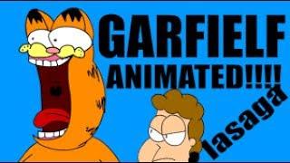 Garfielf but it's ANIMATED