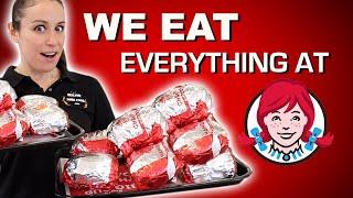 We Eat THE ENTIRE Wendy's MENU