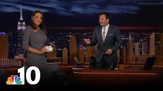 Jimmy Fallon on Impossible Cheesesteaks, Carvel Cakes and His Monologues | NBC10's Philly Live