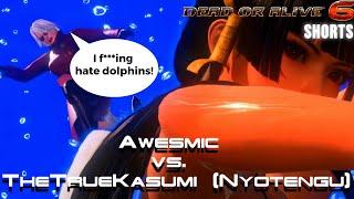 [DOA6] "I Really, Really Hate Dolphins..." Awesmic vs. TheTrueKasumi (Nyotengu)