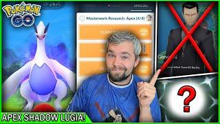 Shadow Apex Lugia Caught! But watch *THIS* before you catch yours... (Pokémon GO)