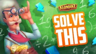 Klondike Adventures: Solve Equation 