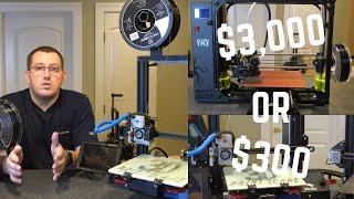 $300 or $3,000 3D Printer - Which Is Right for You?