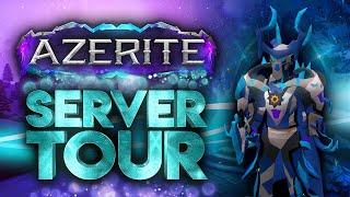 This CUSTOM RSPS is gonna be HUGE! *LAUNCH TOMORROW!* : Azerite Server Tour (+GIVEAWAY!)