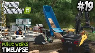 ️ Maximizing Space: Rock Walls  Volvo EC300E & Mercedes Arocs  FS25