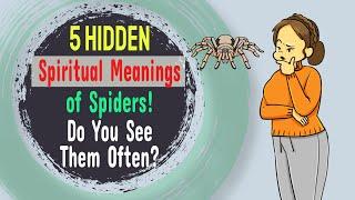 5 Hidden Spiritual Meanings of Spiders! Do You See Them Often?