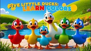 Five Little Ducks | Nursery Rhymes | Kids Song | E-Family Channel