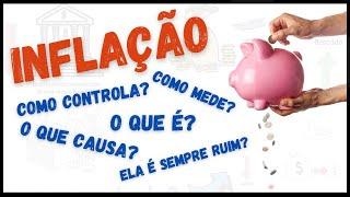 O que é INFLAÇÃO na economia | Quais são as causas da inflação | Controle da inflação | RESUMO