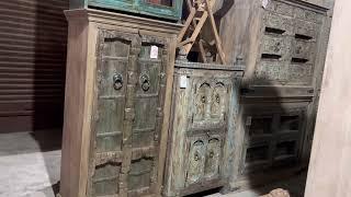 Vintage old one of kind furniture warehouse store in Jodhpur, Antique Furniture, Prachin Art Gallery