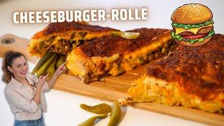 Perfekte Cheeseburger-Rolle aus der Ninja Heißluftfritteuse AF500 | Schnelles und Leckeres Rezept