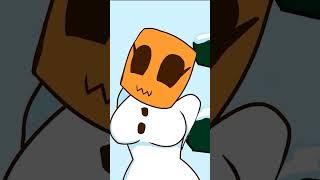 Snow Golem Minecraft Animation