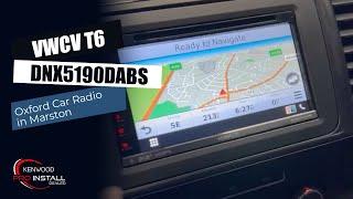 VWCV T6 Install with KENWOOD DNX5190DABS Garmin Navi, Wired CarPlay, Android Auto - Oxford Car Audio