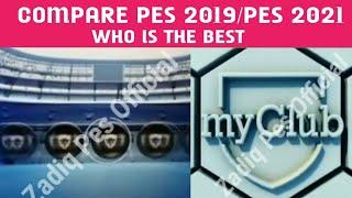 Compare Pes 2019-----Pes 2021 Mobile Who Is the Best  Coming soon Pes 2022