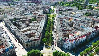 Polska Szczecin Centrum Miasta Dron Dji Mavic Air 2 4K