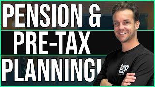 Retirement Planning With A Pension & ALL Pre-Tax Dollars!