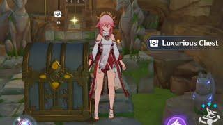 DON'T MISS THIS EASY LUXURIOUS CHEST in INAZUMA| Genshin Impact