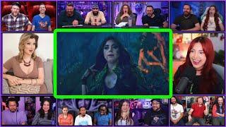 YouTubers React To Agatha & Witches Summon A Green Witch | Agatha All Along Ep4 Rio Reaction Mashup