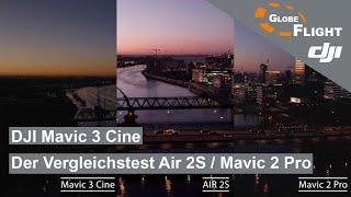 DJI Mavic 3 Cine - Der Vergleichstest Air 2S / Mavic 2 Pro