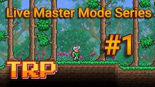 Terraria Master Mode Live Series #1 Let's Go!!!!