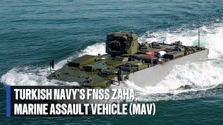 Turkey Navy's FNSS Zaha Marine Assault Vehicle (MAV) #military #defense #defence #fnss #turkey