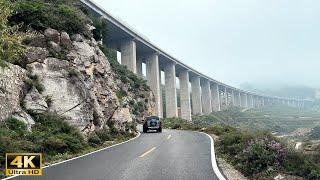 Feihu Valley Scenic Drive 4K - China's Scenic Byway in Taihang Mountains