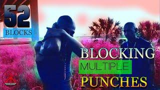 52 Blocks Training Drill .. Blocking multiple punches