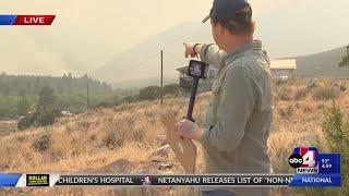 Residents cautious as Silver King Fire burns near southern Utah homes