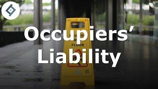 Occupiers' Liability | Law of Tort