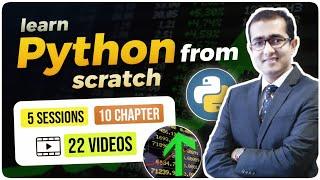 Learn Python for Finance  from Scratch | Python for Financial Programming with Ritvik