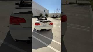 TITANIUM EXHAUST ON E93 M3 SOUNDS INSANE! | 2009 BMW M3 Convertible Build @abc.garage