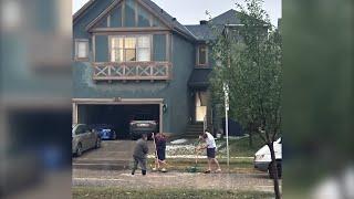 Powerful thunderstorm causes widespread damage in Calgary