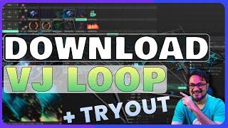 FREE VJ Loops #DOWNLOAD  | + Honest HOT Review ! @ResolumeVJSoftware